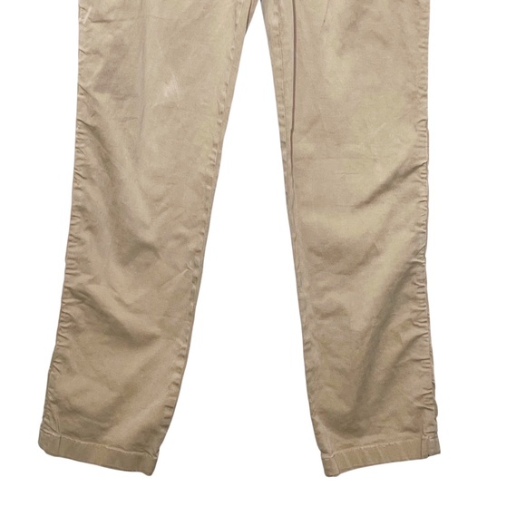 Mr. Porter Slim Fit Pants Men’s 30 Sand Cotton Casual Minimalist - Picture 4 of 11